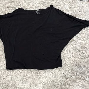 Velvet By Graham & Spencer Women Black 3/4 Sleeve Top